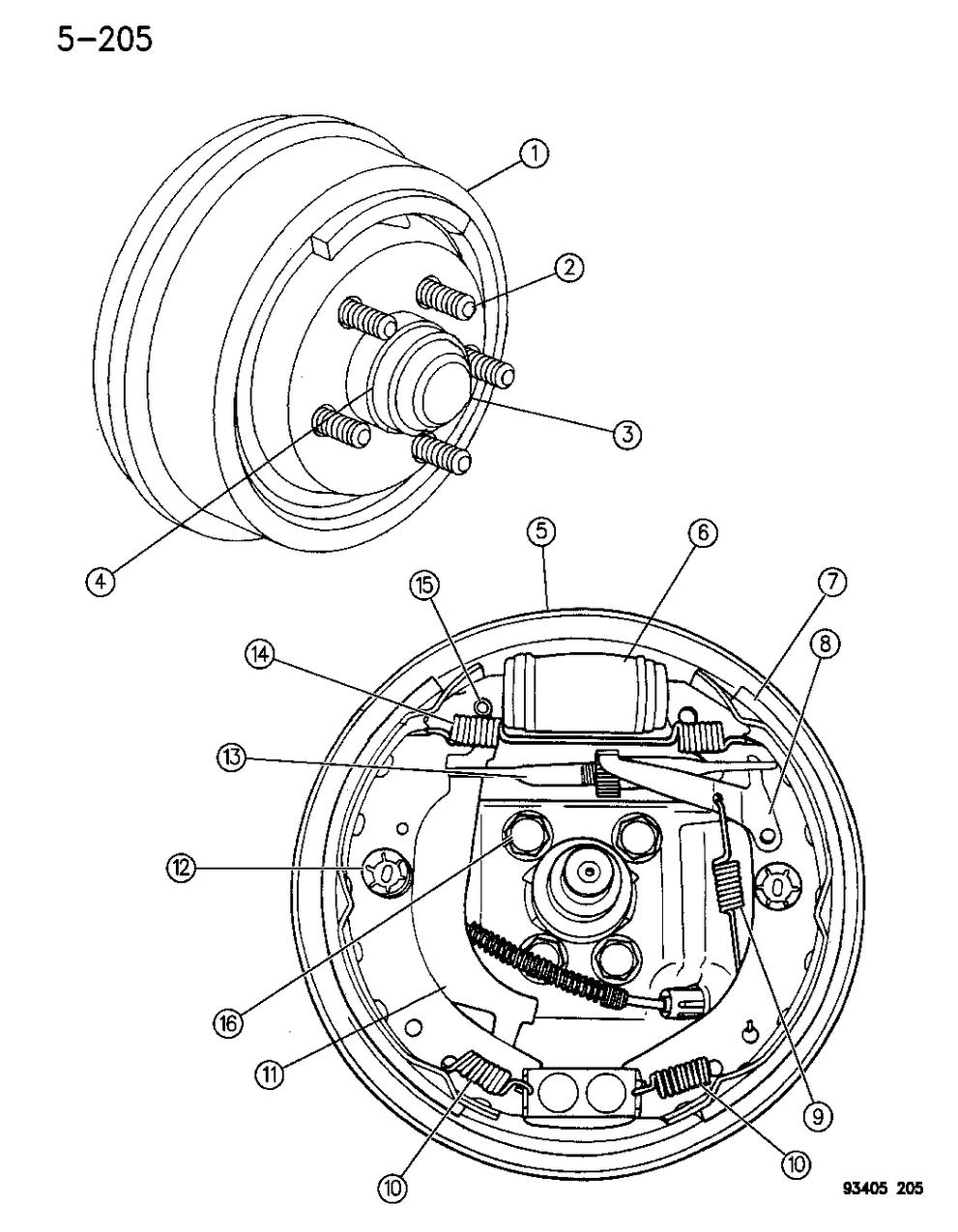 Mopar 4616236 Drum