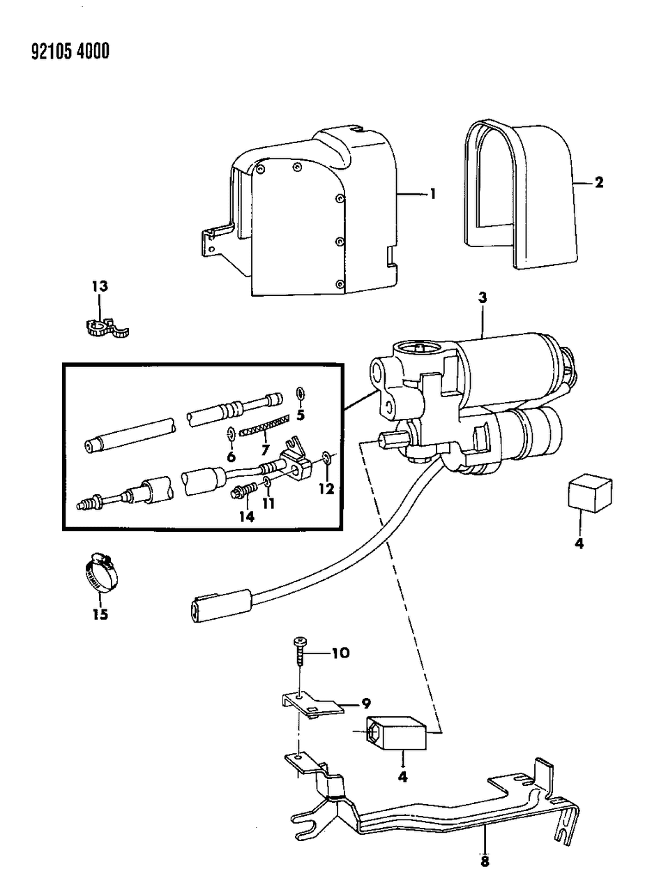 Mopar R4509292 Pump&MTR-Abs Brakes