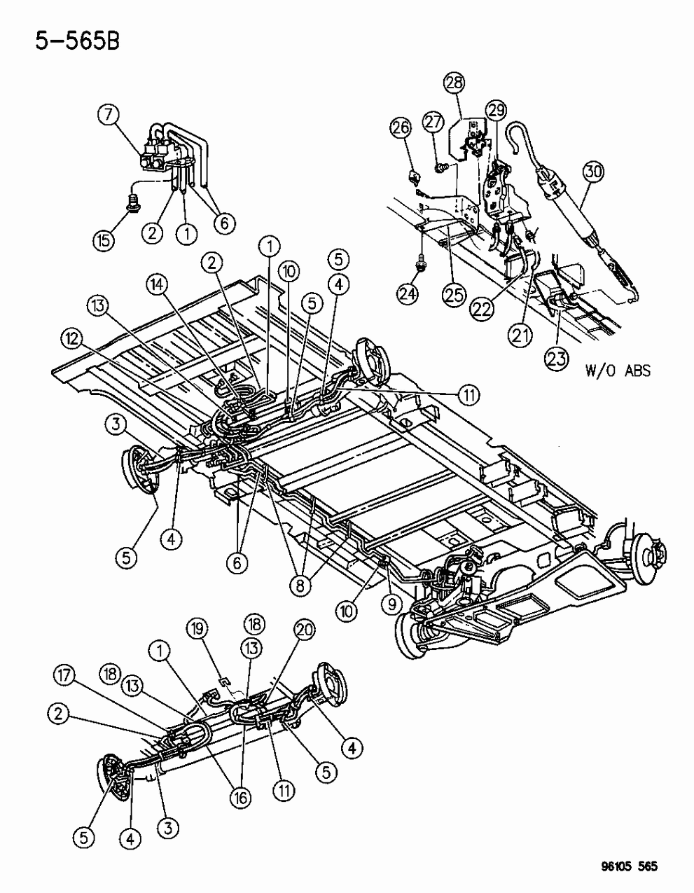 Mopar 4683511 Clamp-Bracket And Fuel Tube