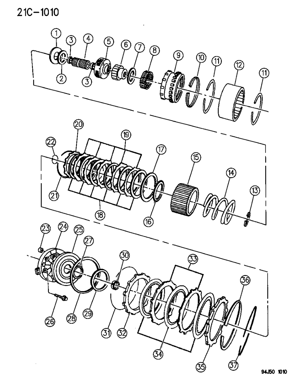 Mopar 4874392 CARR/PKG-Trans O/DRIVE Planet PINION