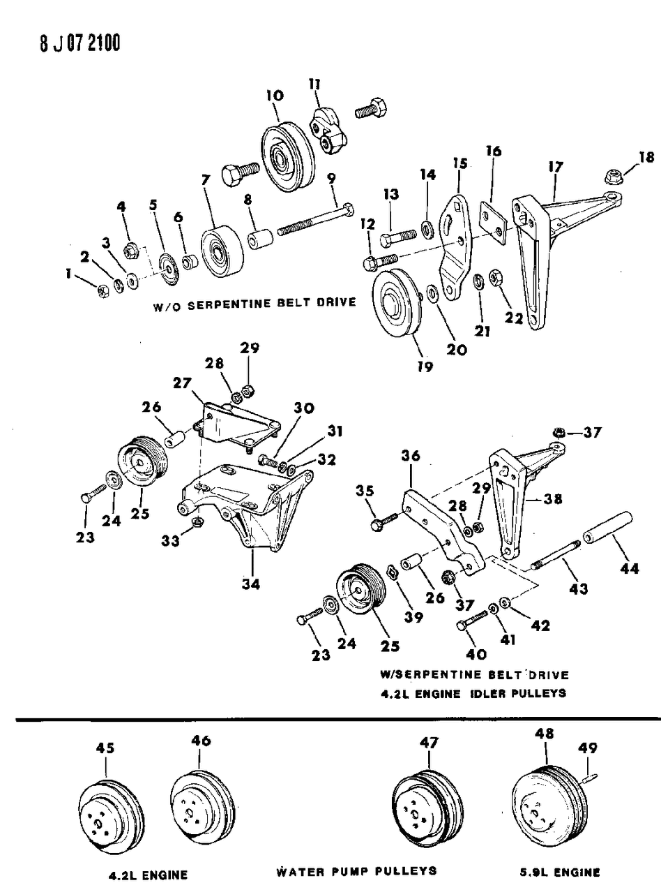 Mopar J4001104 Washer-Flat