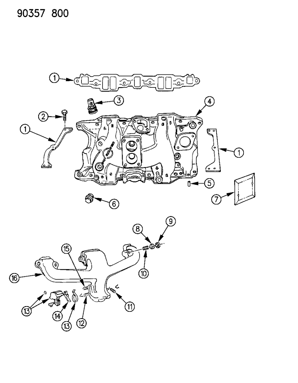 Mopar 53005765 Intake Manifold