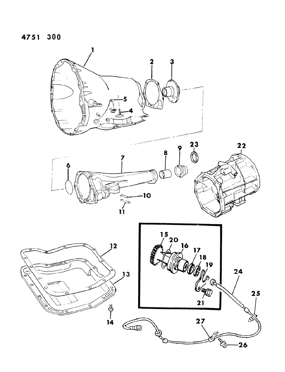 Mopar 2538608 Retainer, Pinion