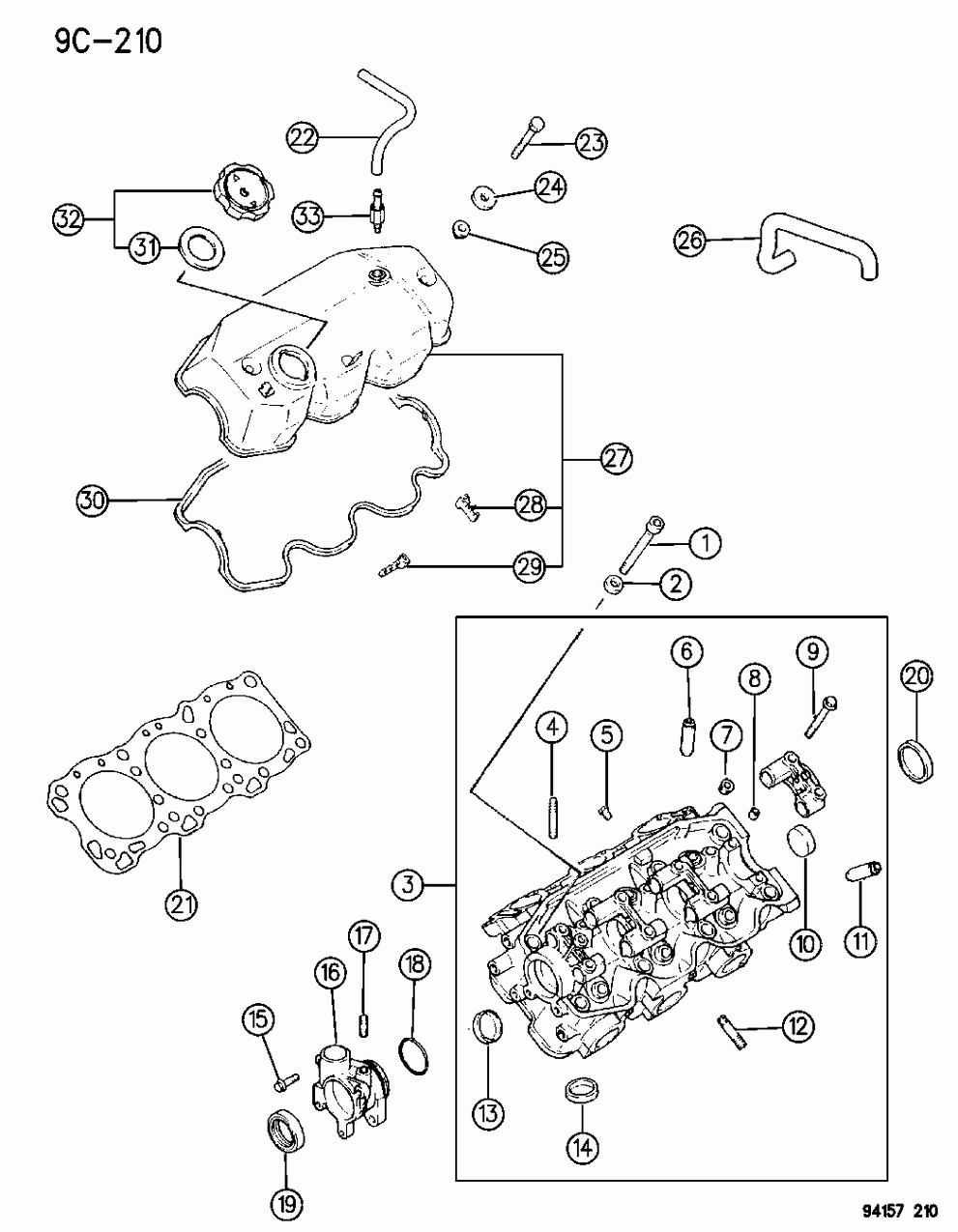 Mopar MD195592 Cover Rocker