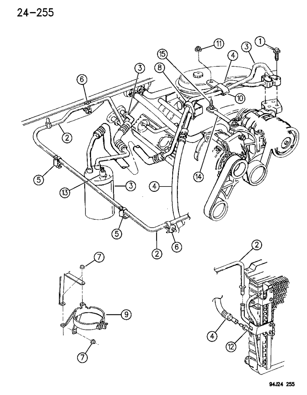 Mopar 56005040 Line Assembly-A/C Discharge