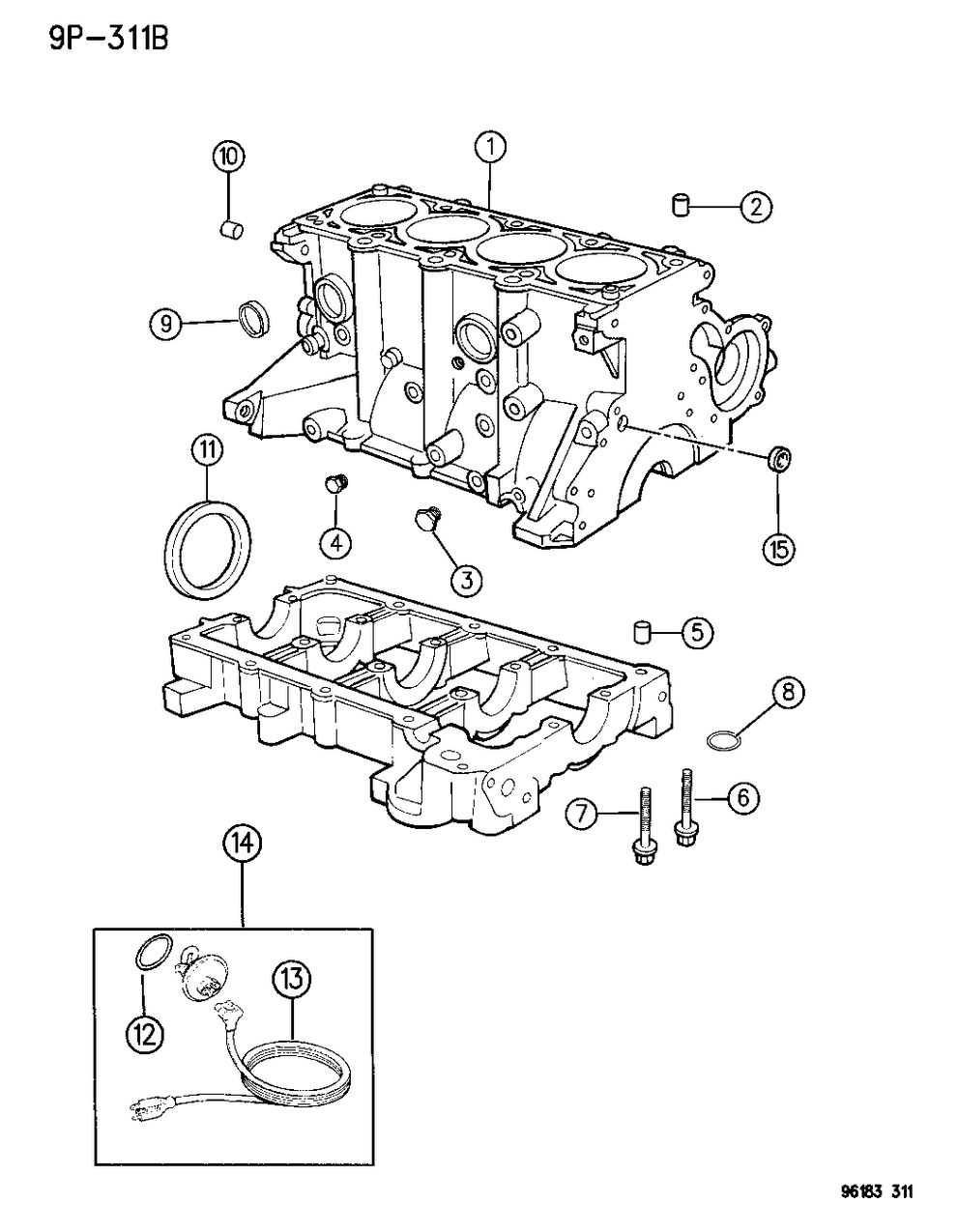 Mopar R0420767AA Block-Long