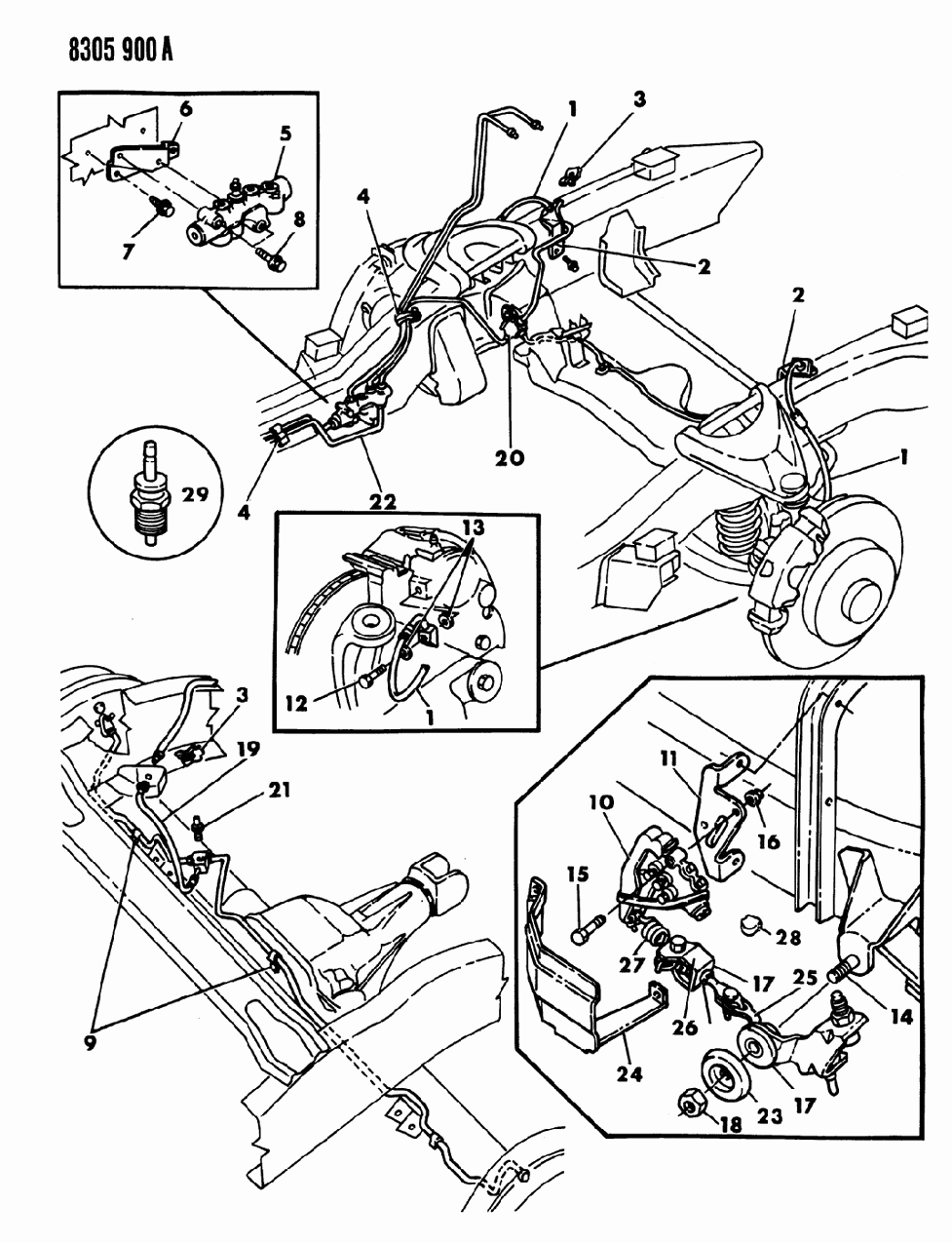 Mopar 4418153 Line-Steel