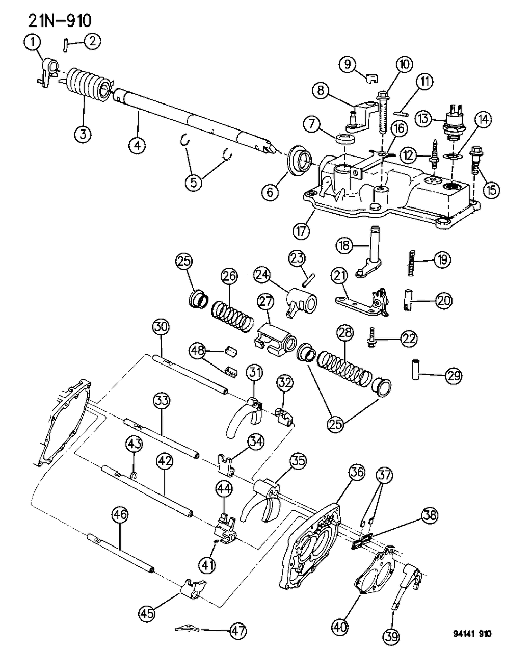 Mopar 4431015 Plate Bearing Support