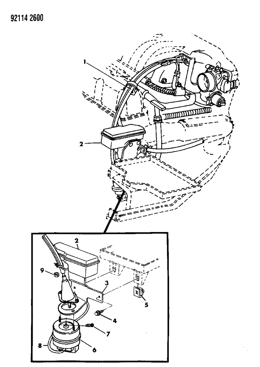 Mopar 4405158 Cable Speed Control