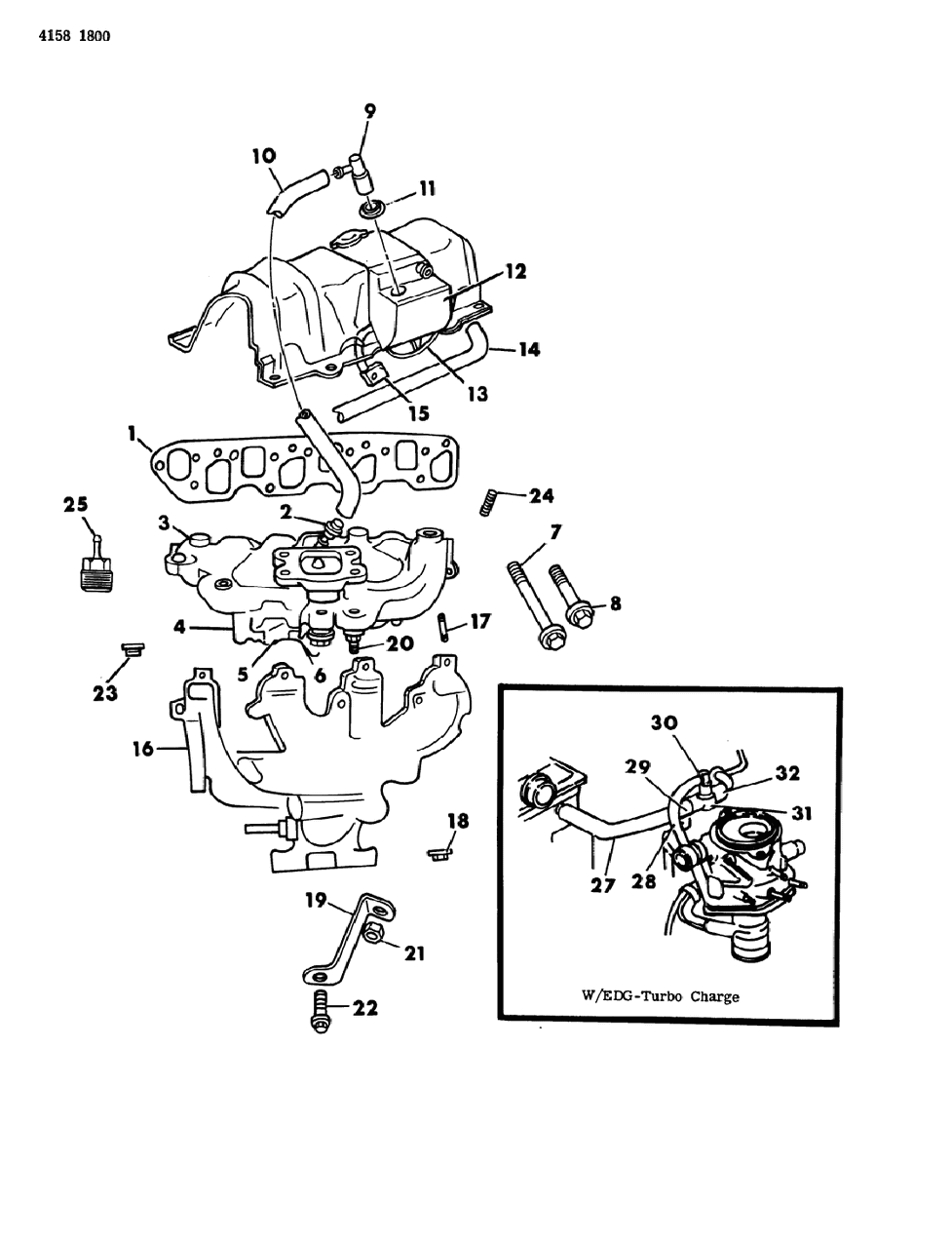 Mopar 4273099 Exhaust Manifold