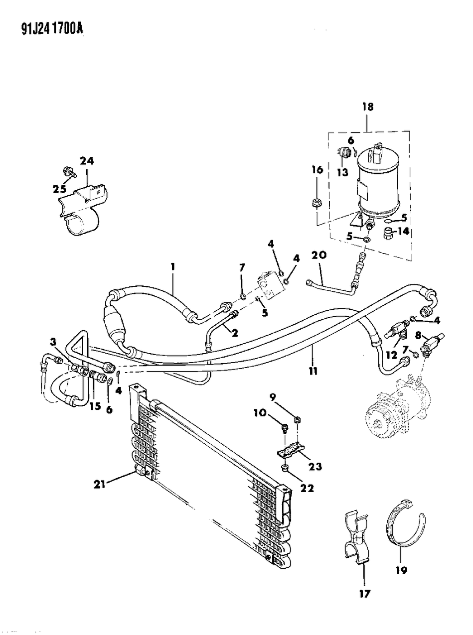 Mopar 55035999 CONDENSER Air Conditioning