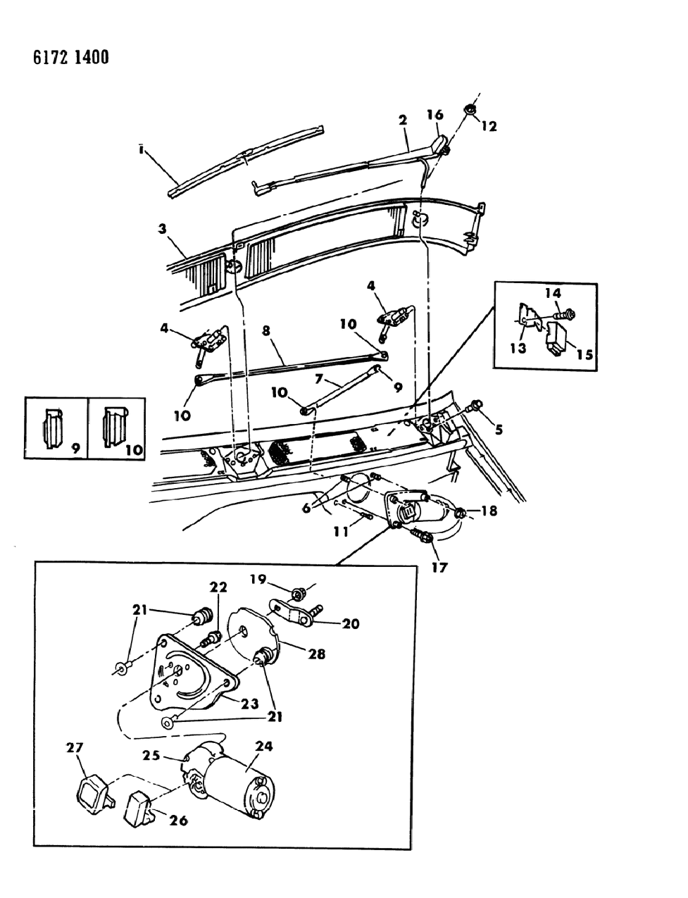 Mopar 3799841 Pivot W/WPR Right