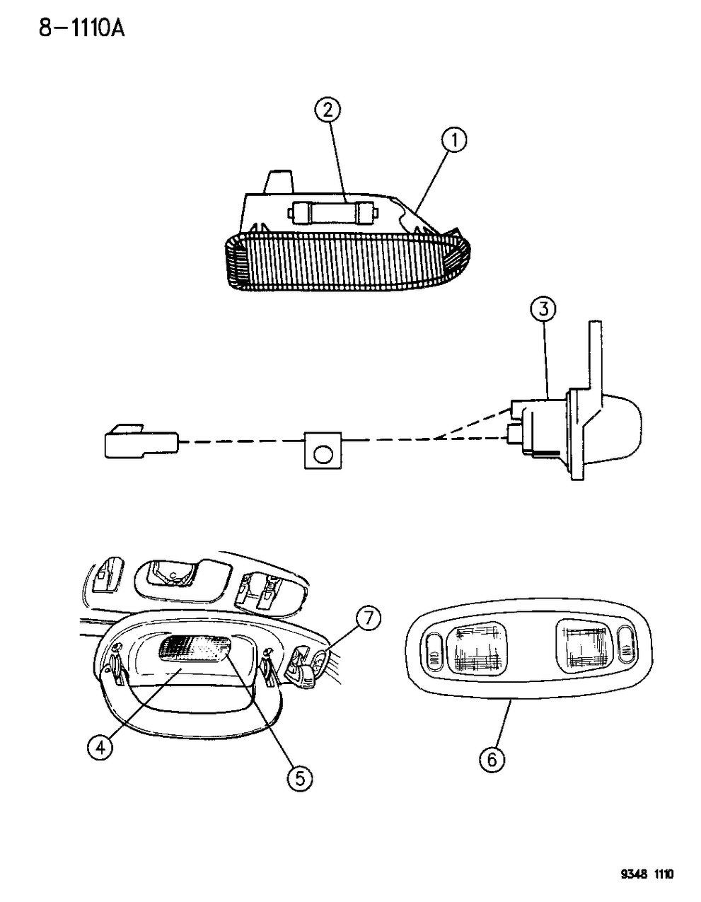 Mopar 4760029 Lamp-Door