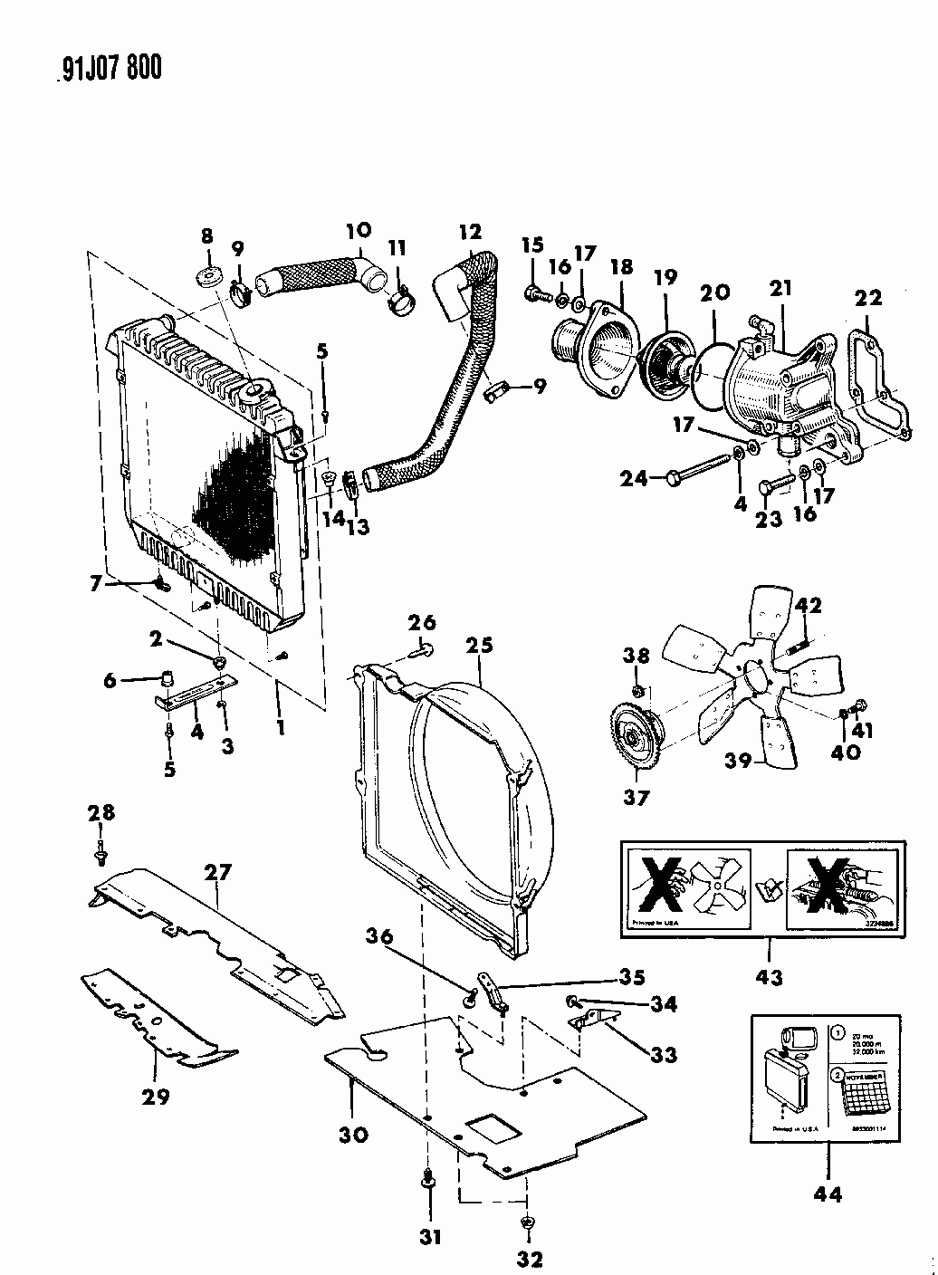 Mopar J5364692 Radiator Cap