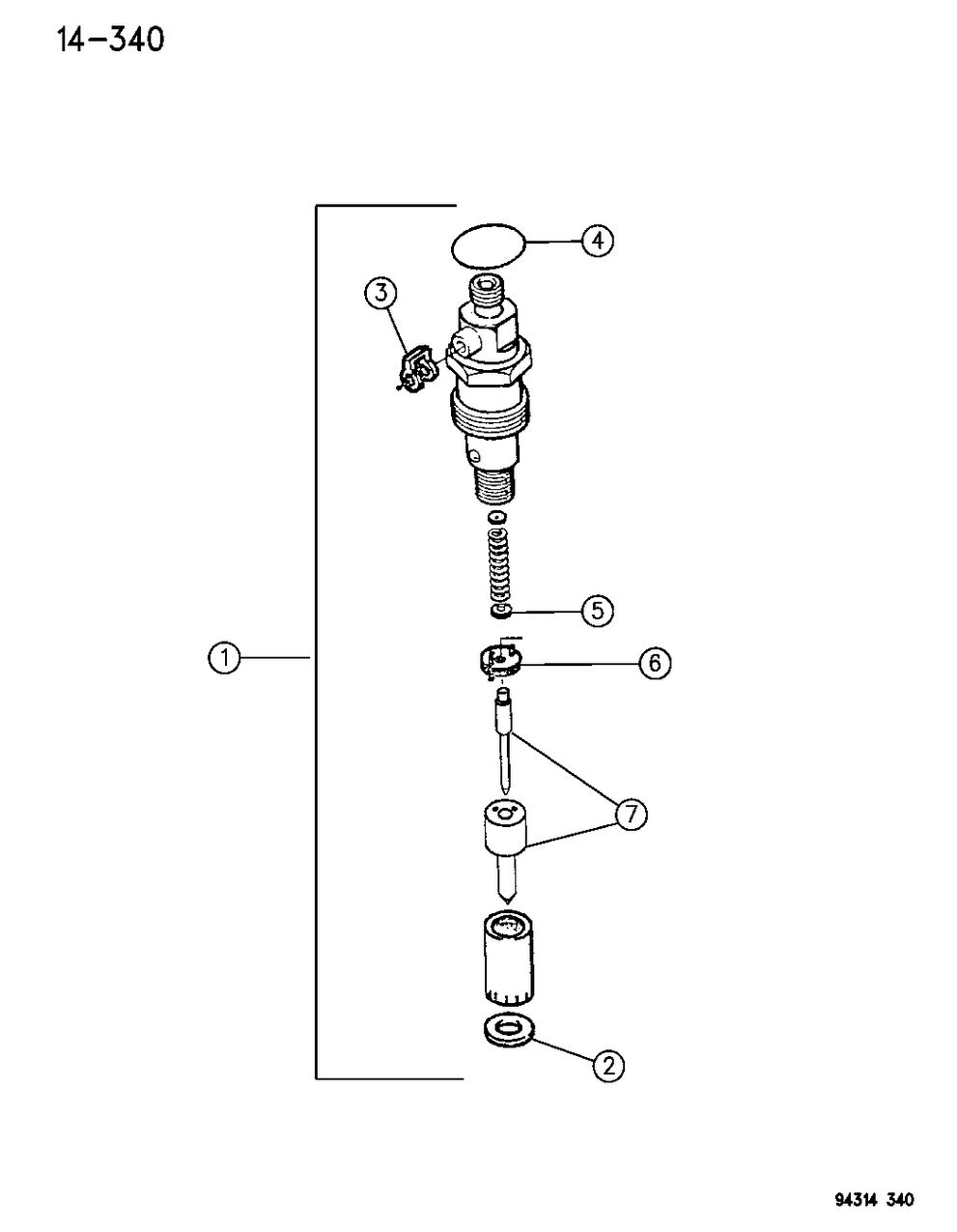 Mopar 4728042 Seal-INJECTOR