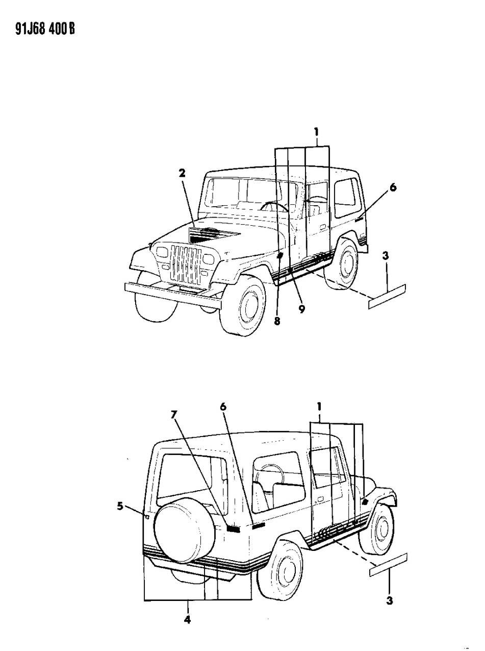 Mopar 5CN74KQ8 WRANGLER