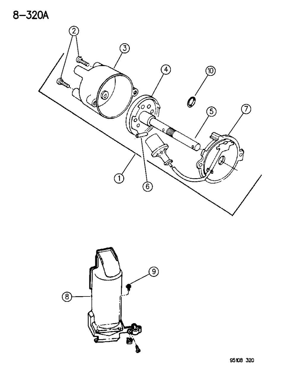 Mopar 4886068AA Pickup-Distributor Pick-Up