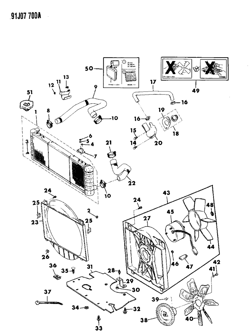 Mopar 52029130 Fan-Fan