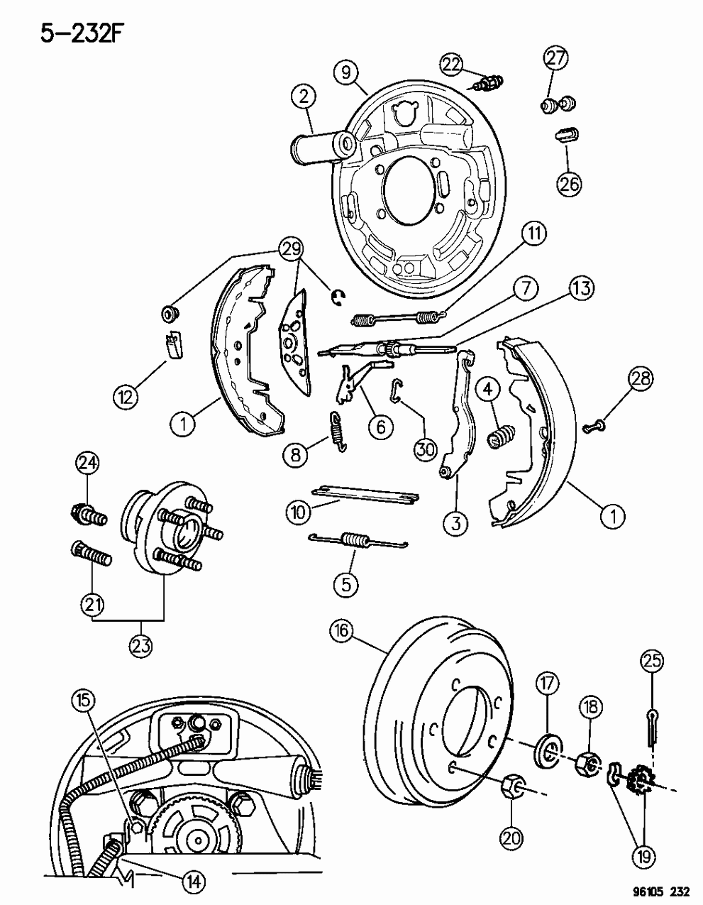 Mopar V2501513AA Brake Bearing