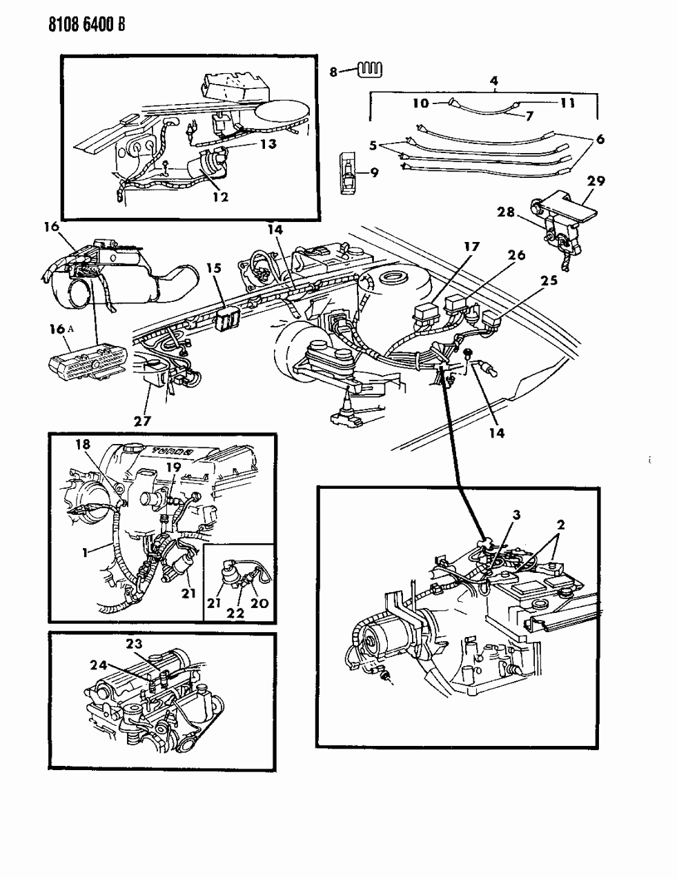 Mopar 4414323 Wiring Throttle Body