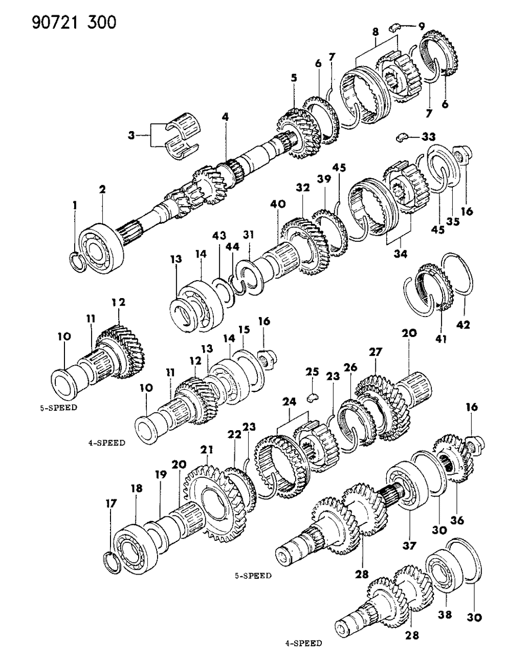 Mopar MD730100 4TH Speed T/M Power Train