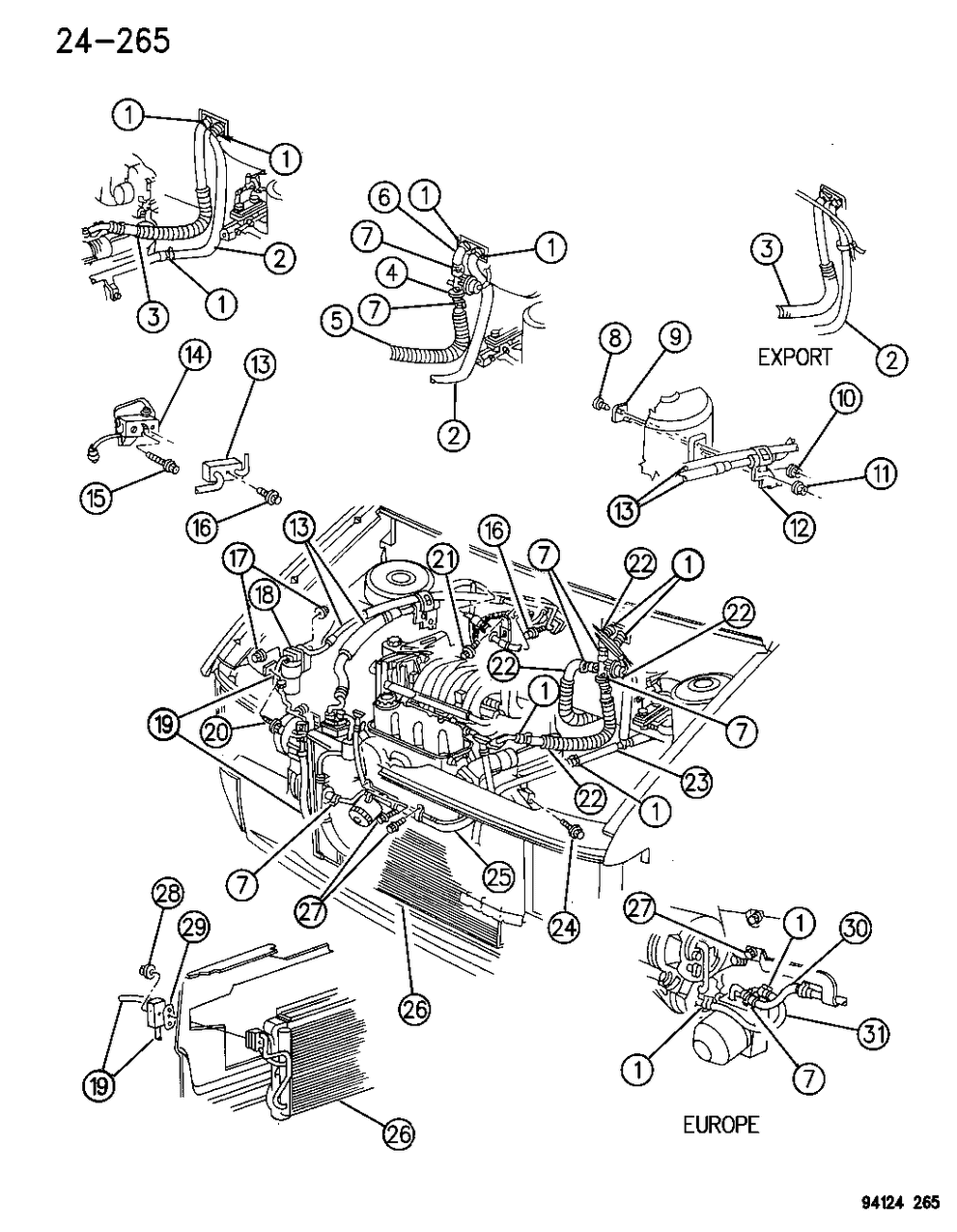 Mopar 4677219 Plate-Assembly-A/C SUCT & LIQ Line Br