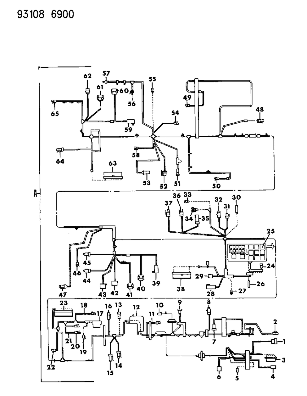 Mopar 4439077 INSULATOR Pkg 4 Way Female