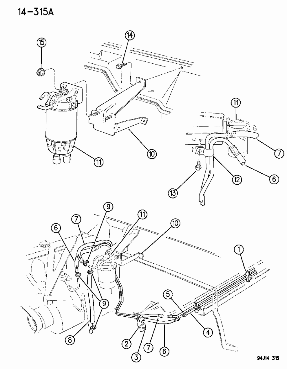 Mopar 4723906 Bowl-Fuel Filter