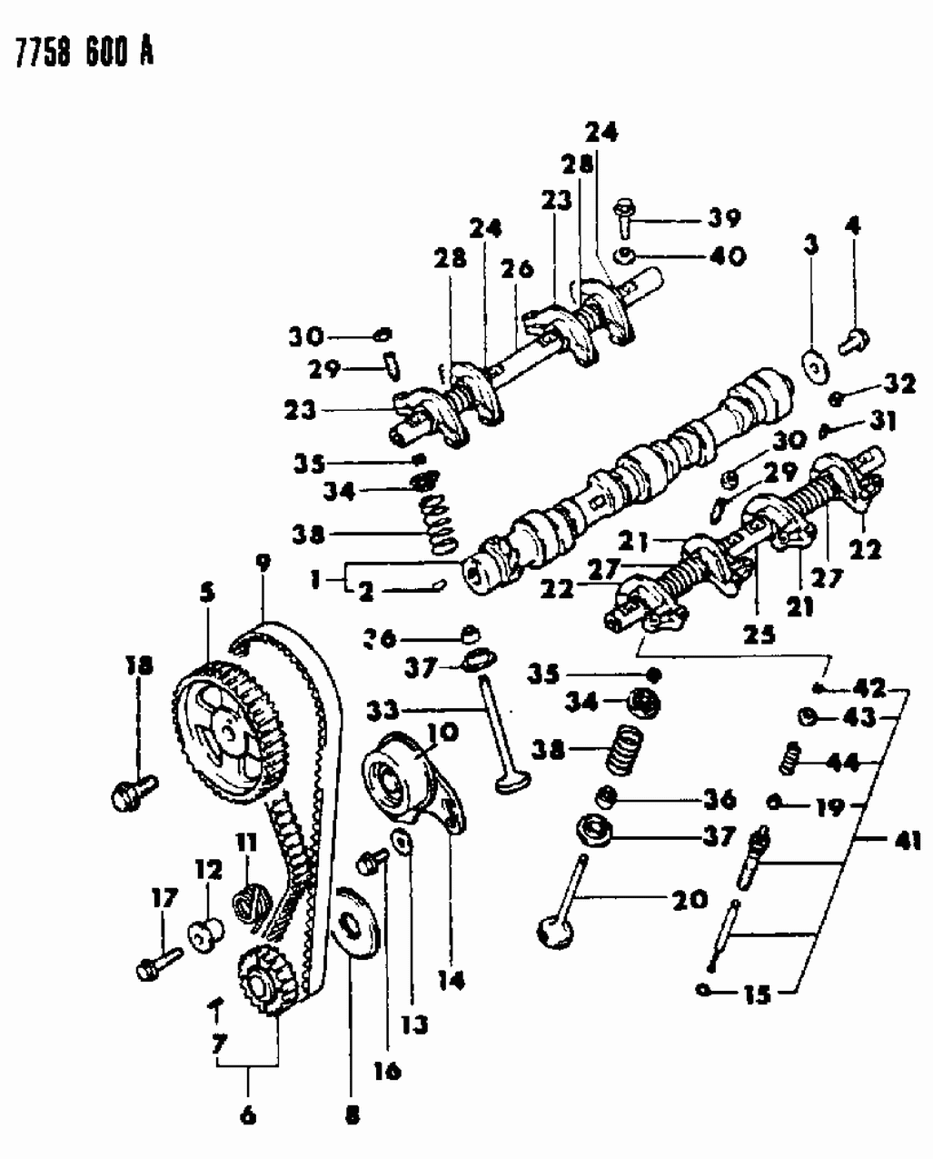 Mopar MD080711 SPROCKET C/SHFT Timing Bel