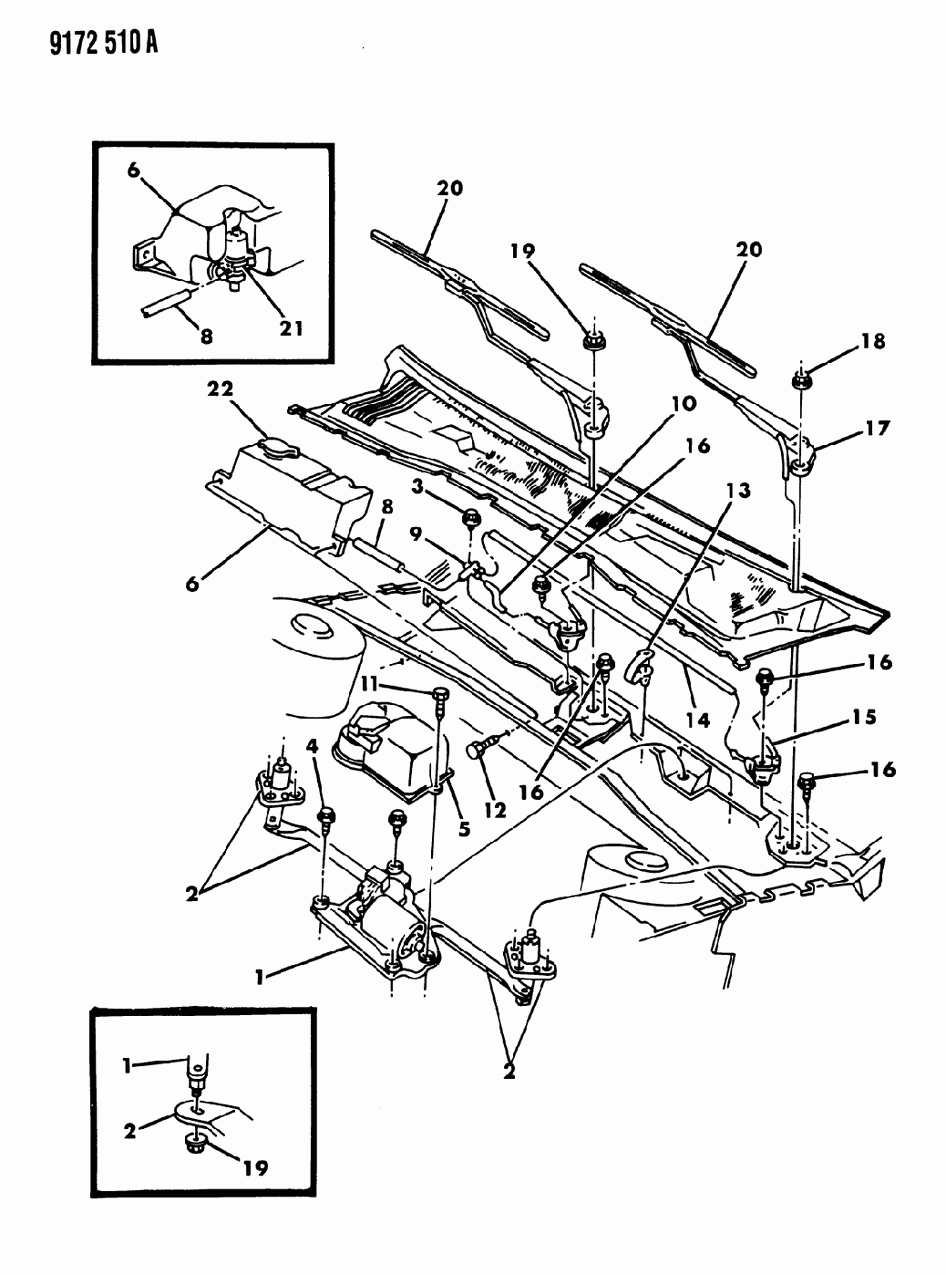 Mopar 4389375 Guard Arm Lower