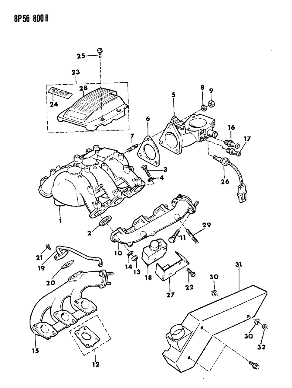 Mopar 33004841 Egr Tube To Exhaust Manifold Gasket