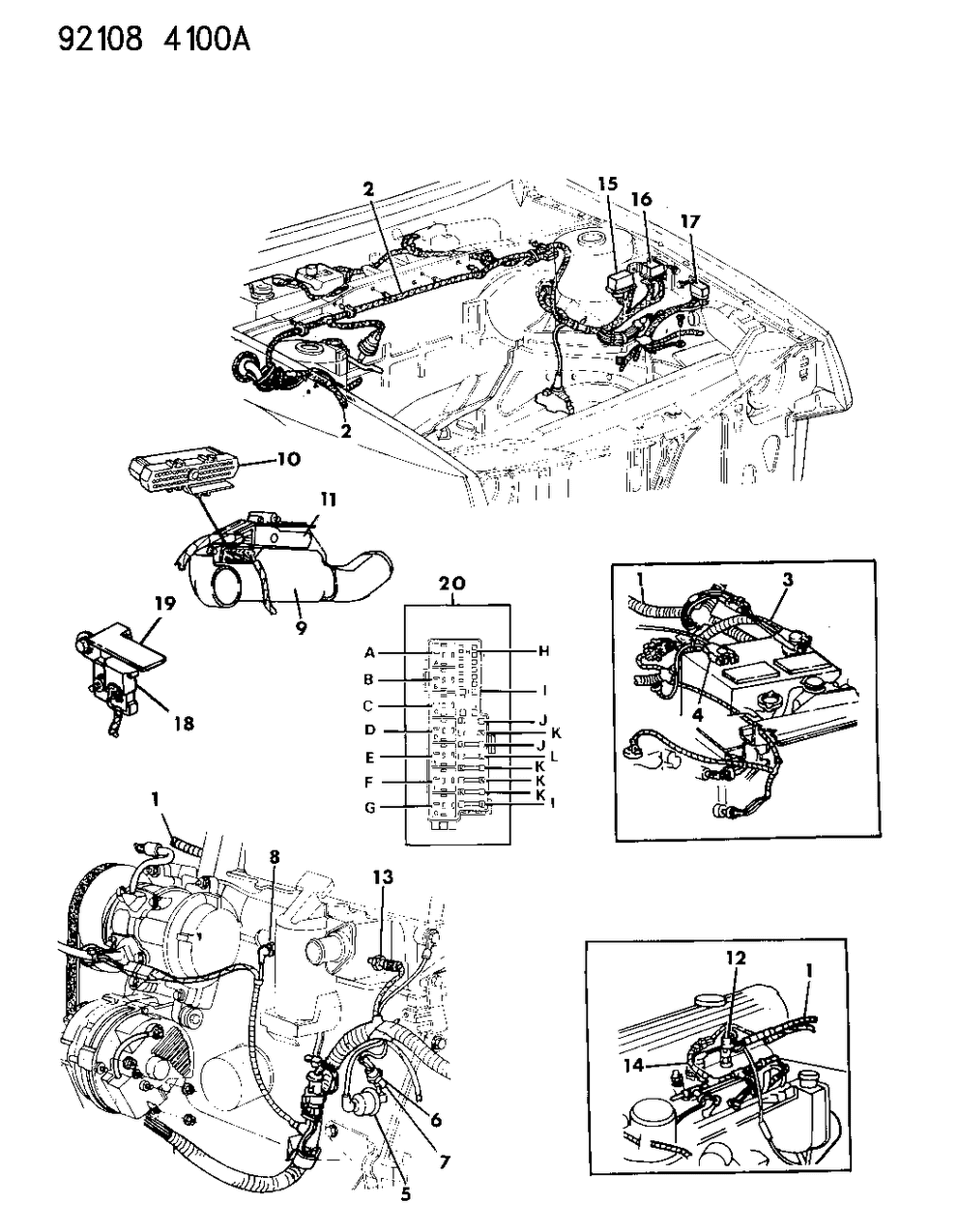 Mopar 4687656 Wiring Engine