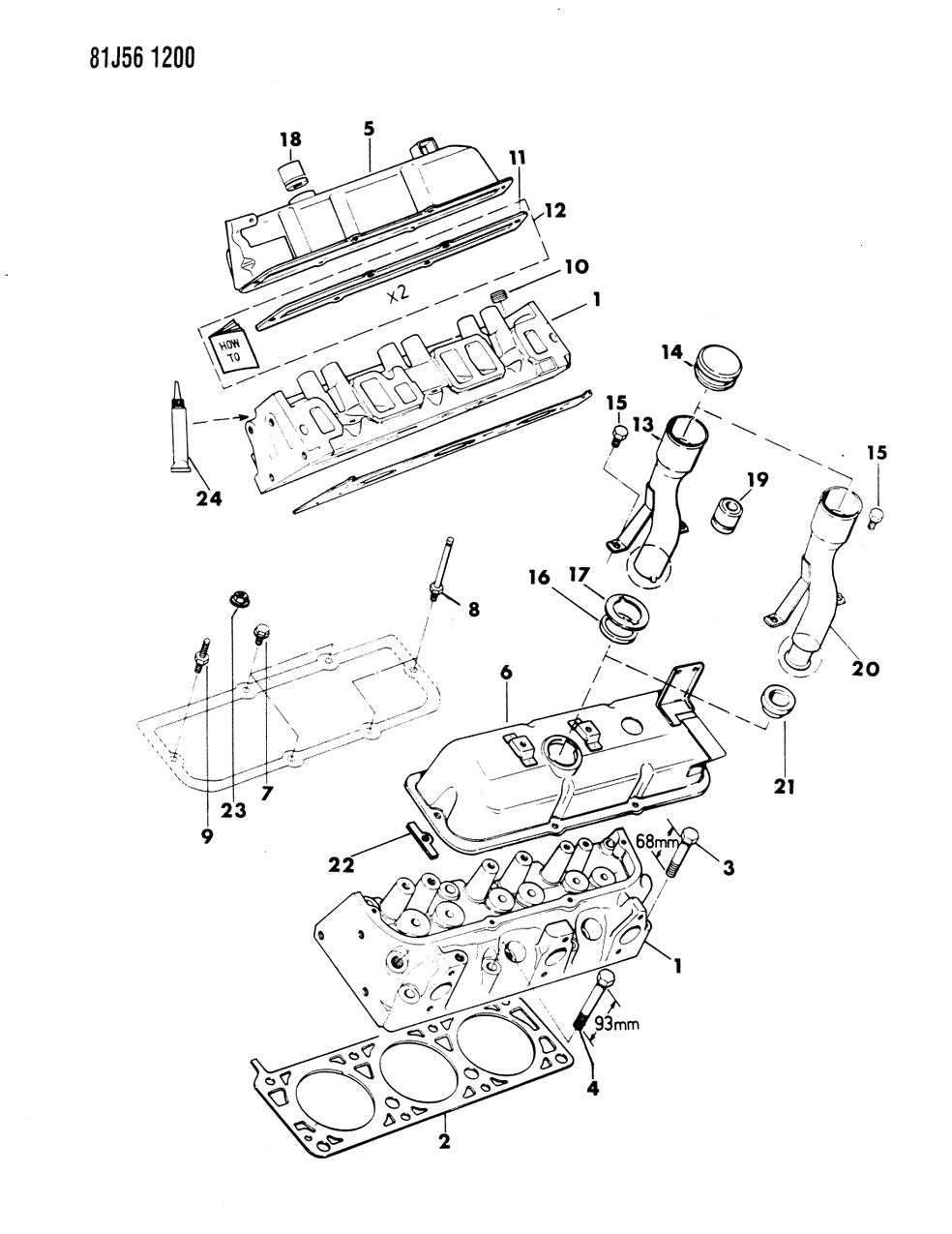 Mopar 33001366 Washer-Oil Filler Tube (Rubber)