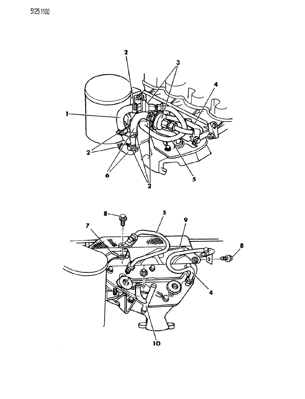 Mopar 4300351 Tube #1 ASPIRATOR