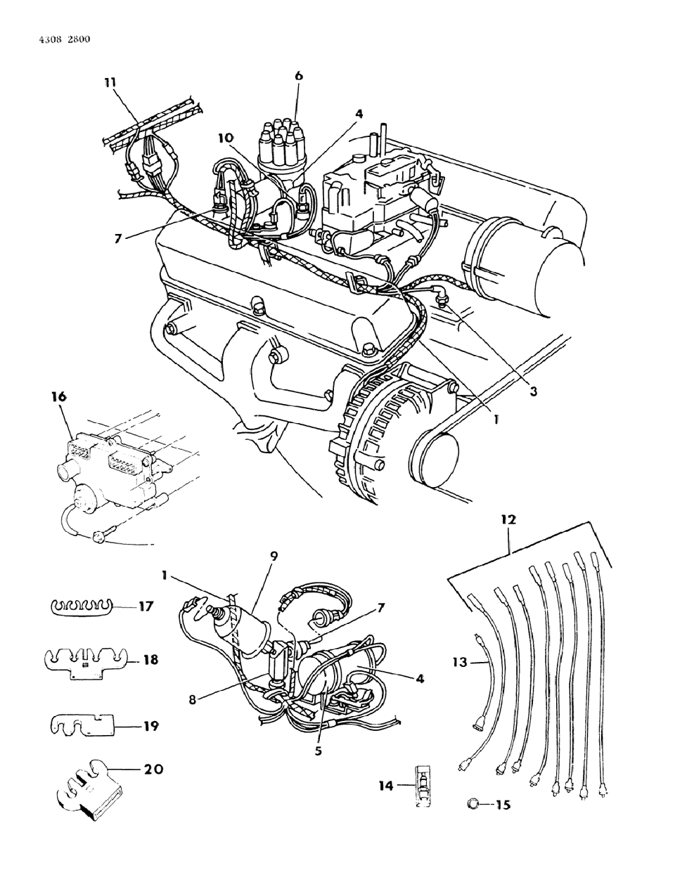 Mopar 3488609 Unit Send Asm Oil Pressure