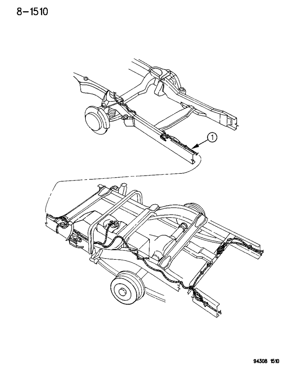 Mopar 56019914 Wire Assembly-Assembly - Chassis 124 Wb