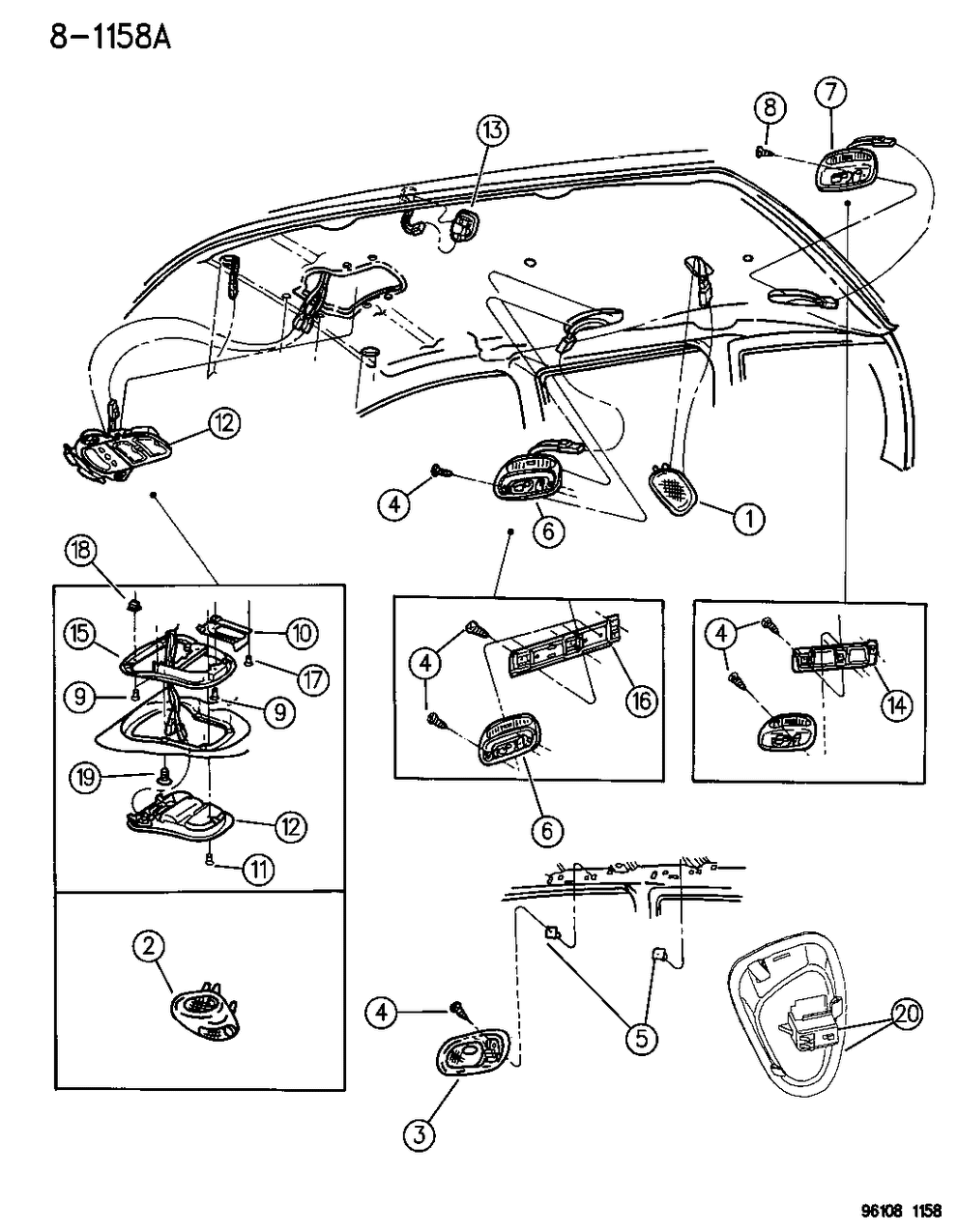 Mopar 4687651 Wiring Underhood Lamp