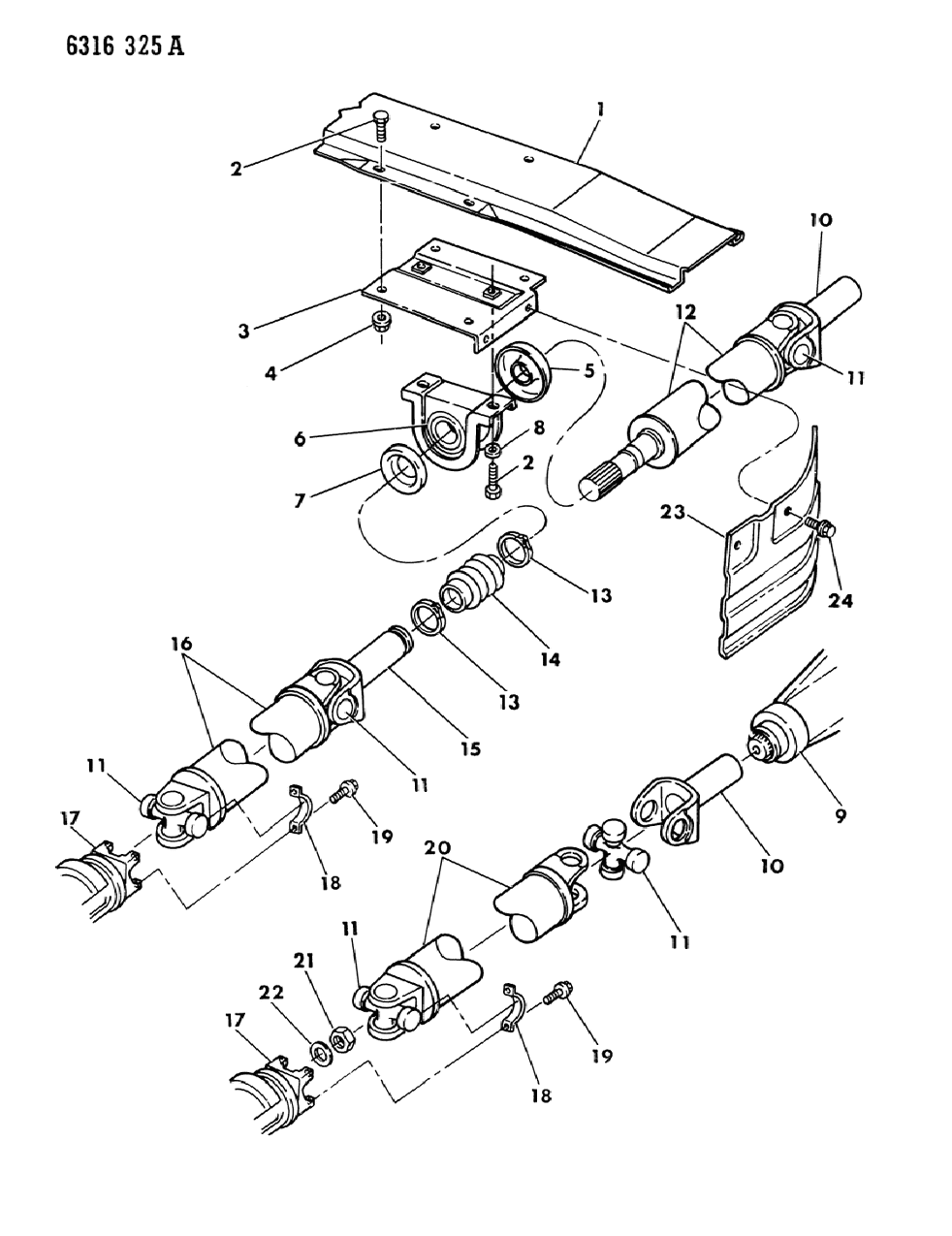 Mopar 2852323 YOKE