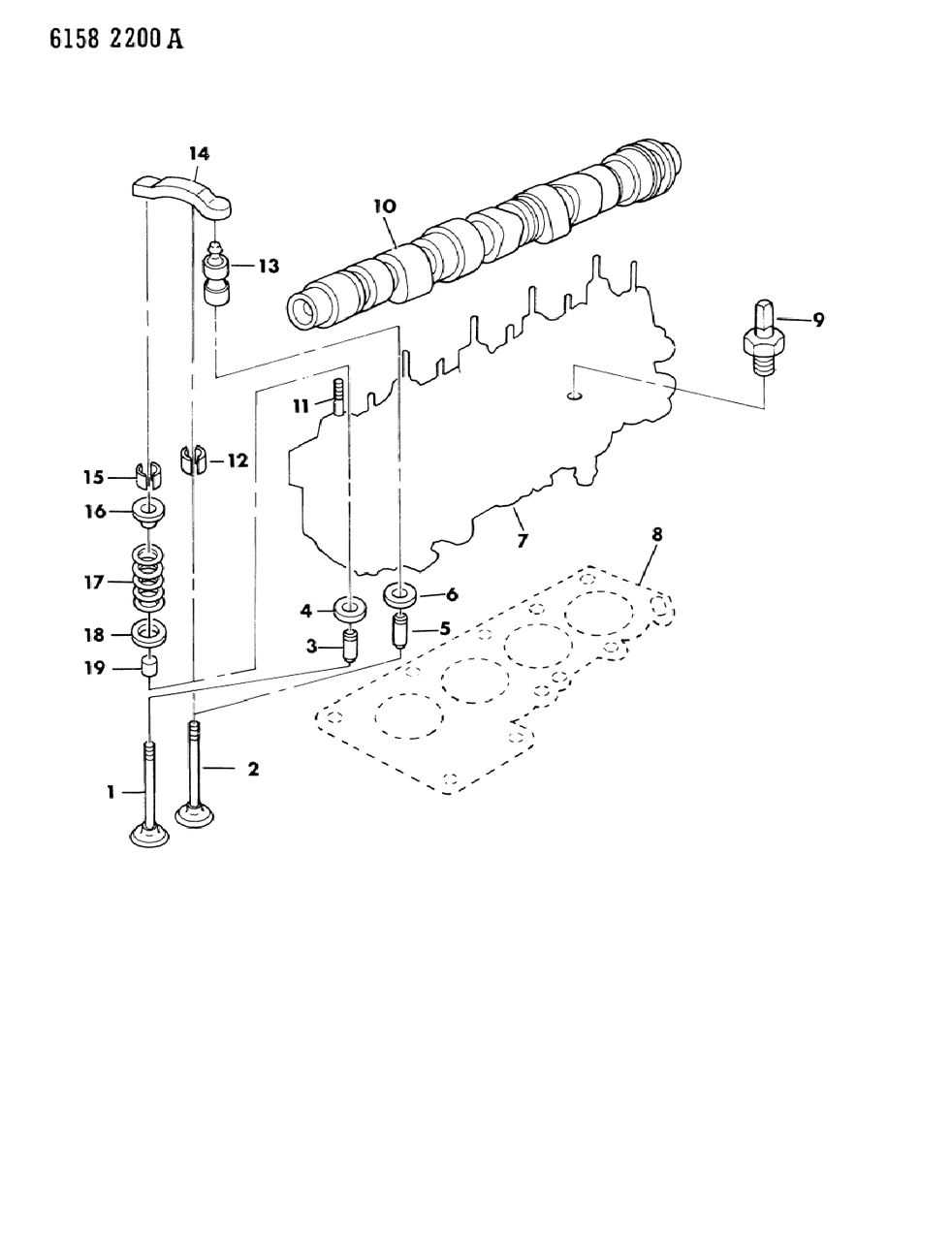 Mopar 4298145 Valve-Exhaust 0.80 Outside