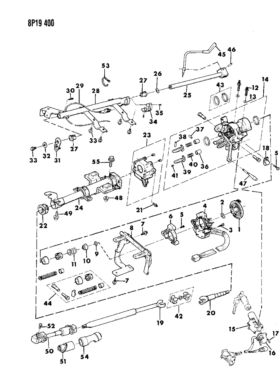 Mopar 4600140 Steering Shaft