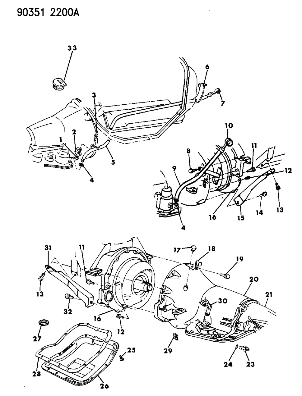 Mopar 4713278 Transmission Filter Seal