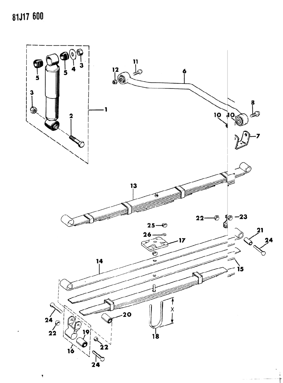 Mopar J8129475 Spring