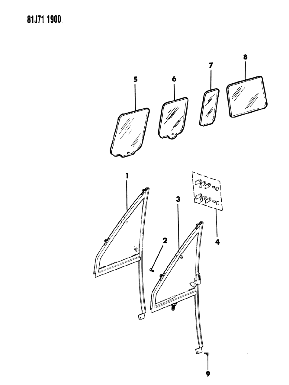 55002344 Mopar Vent, Fixed