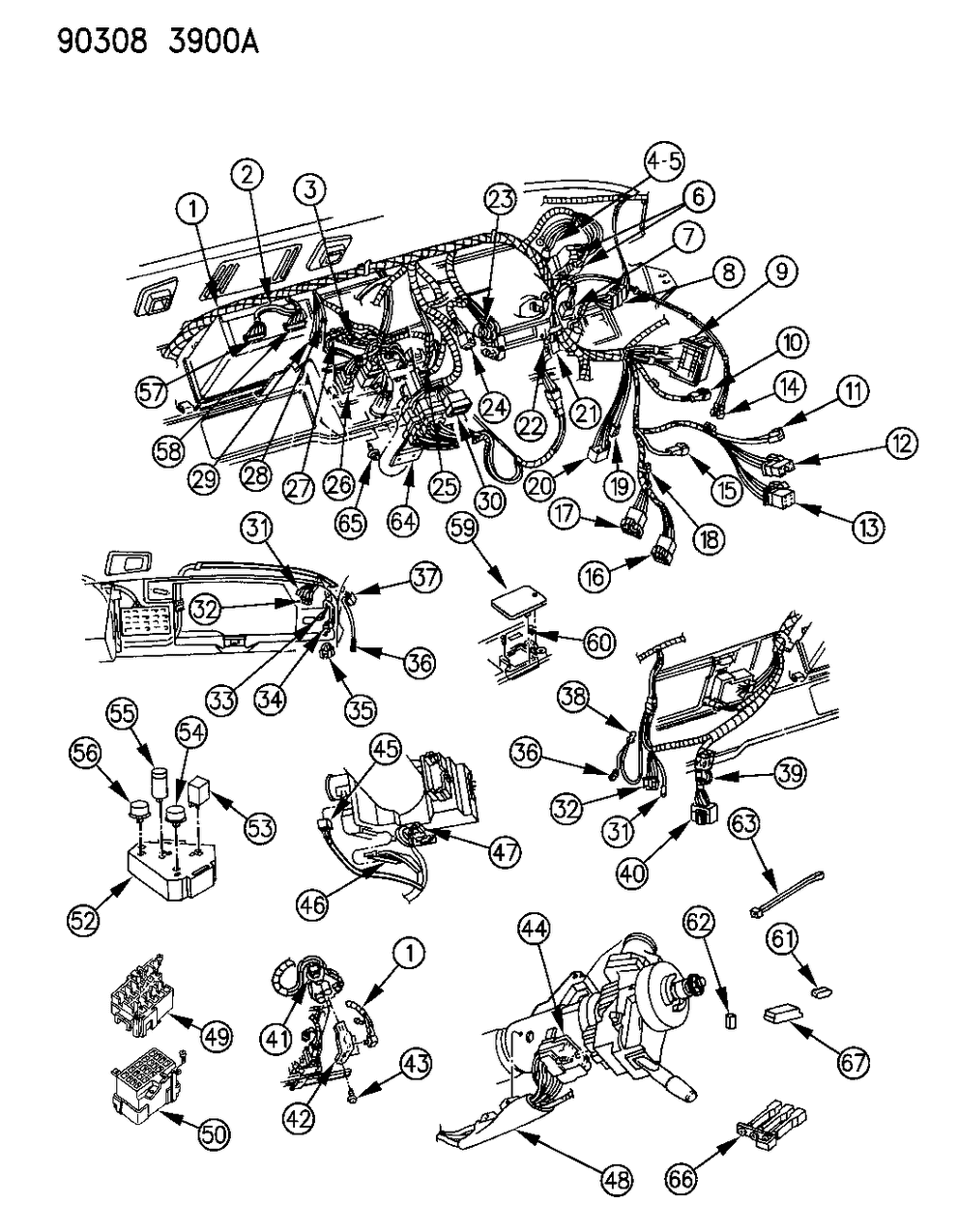 Mopar 4221658 Horn Relay