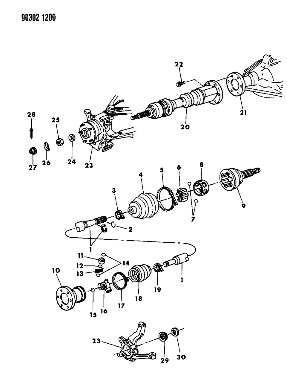 Mopar R2073975AC Axle Shaft