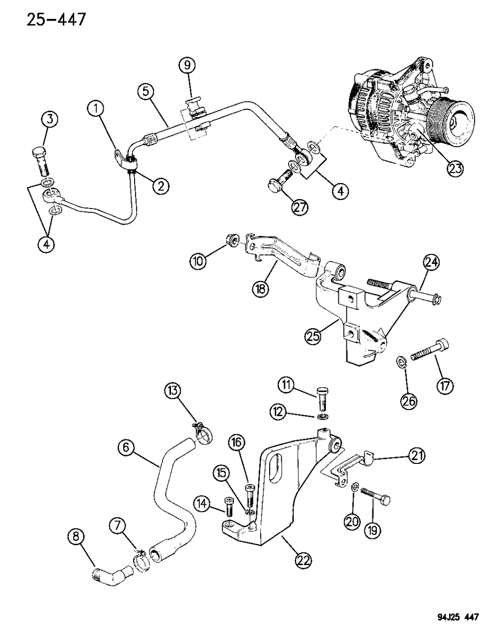 Mopar 53030777 Tube Vacuum