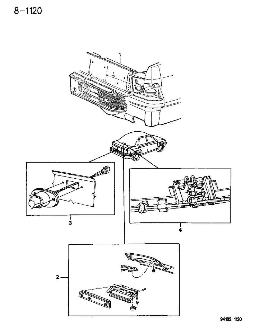 Mopar 4481186 Wiring Lic Lamp