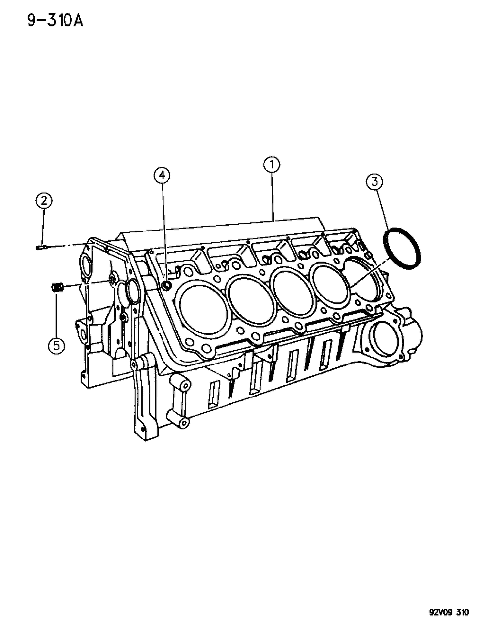 Mopar 5245061 O-Ring-Cylinder Block Liner