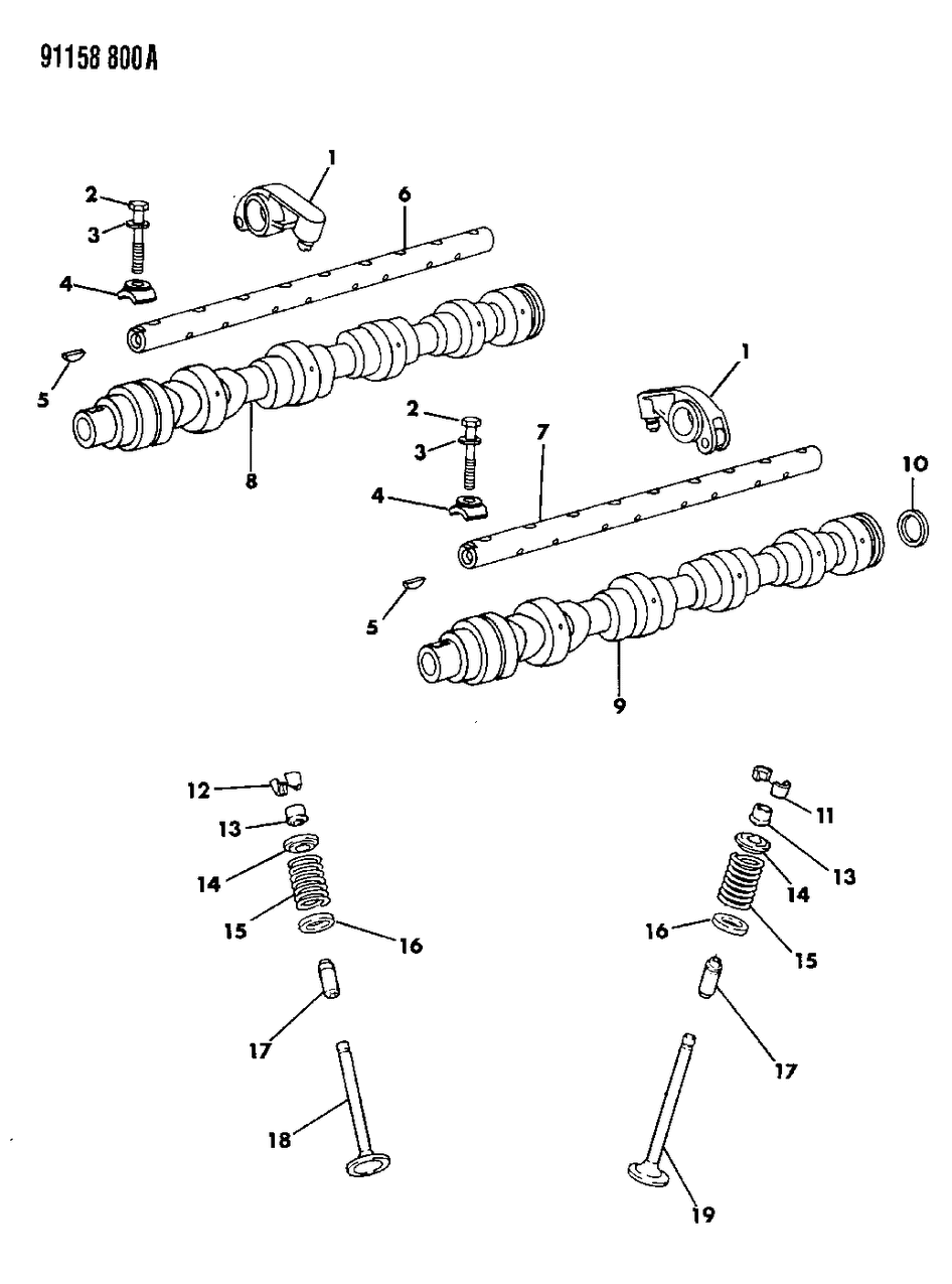 Mopar 4484379 Rocker Arm Left