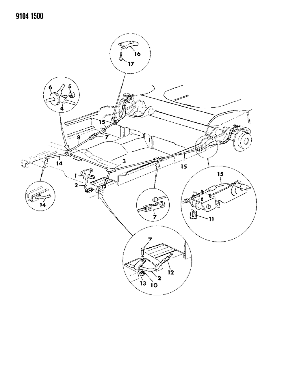 Mopar 4294764 Cable